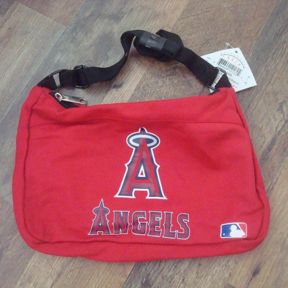 anaheim angels 8x10 BAG PURSE VINTAGE NEW TAILGATE‎ HANDBAG TOTE